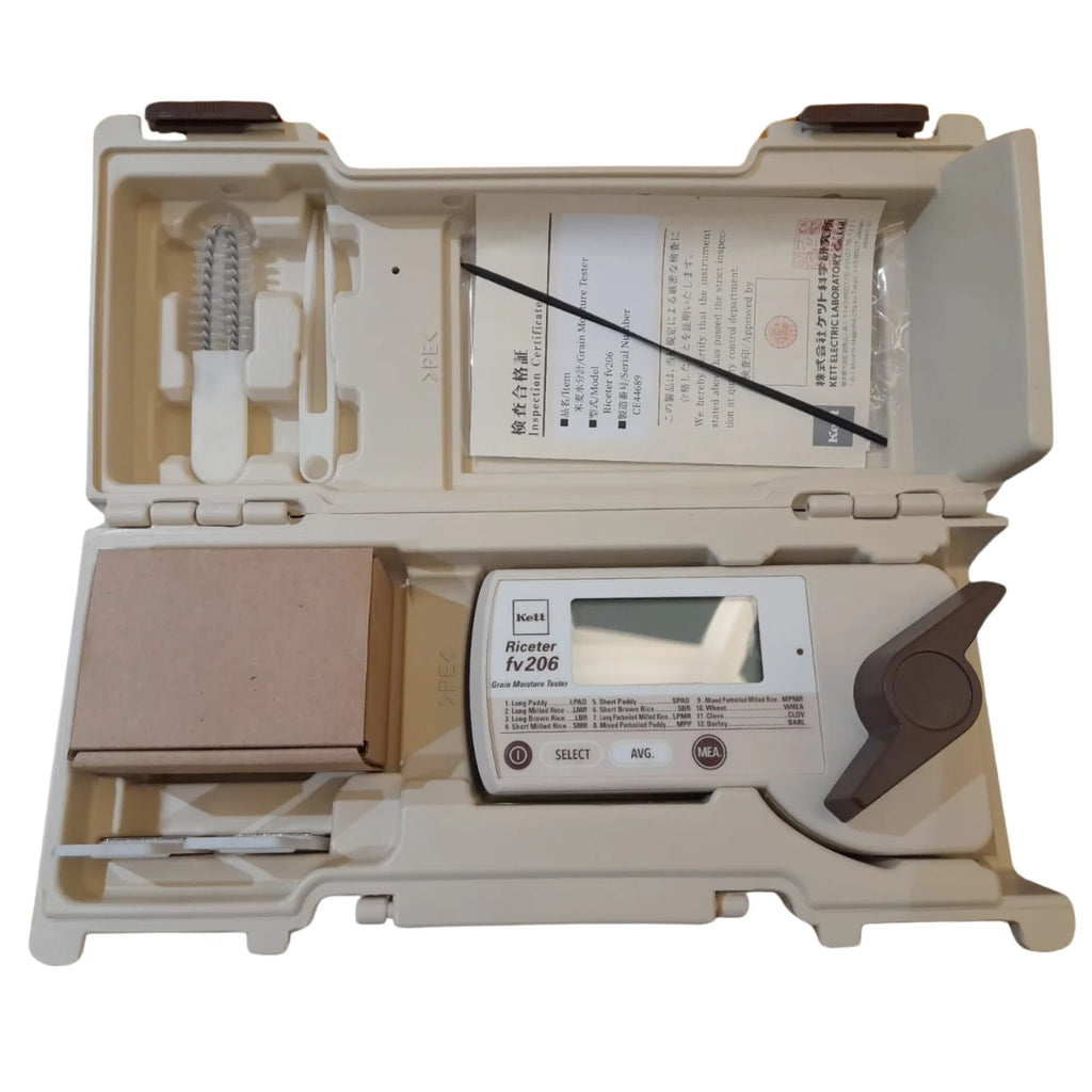 Kett Moisture Analyzers Grain / Rice Moisture Tester Riceter fv200 series