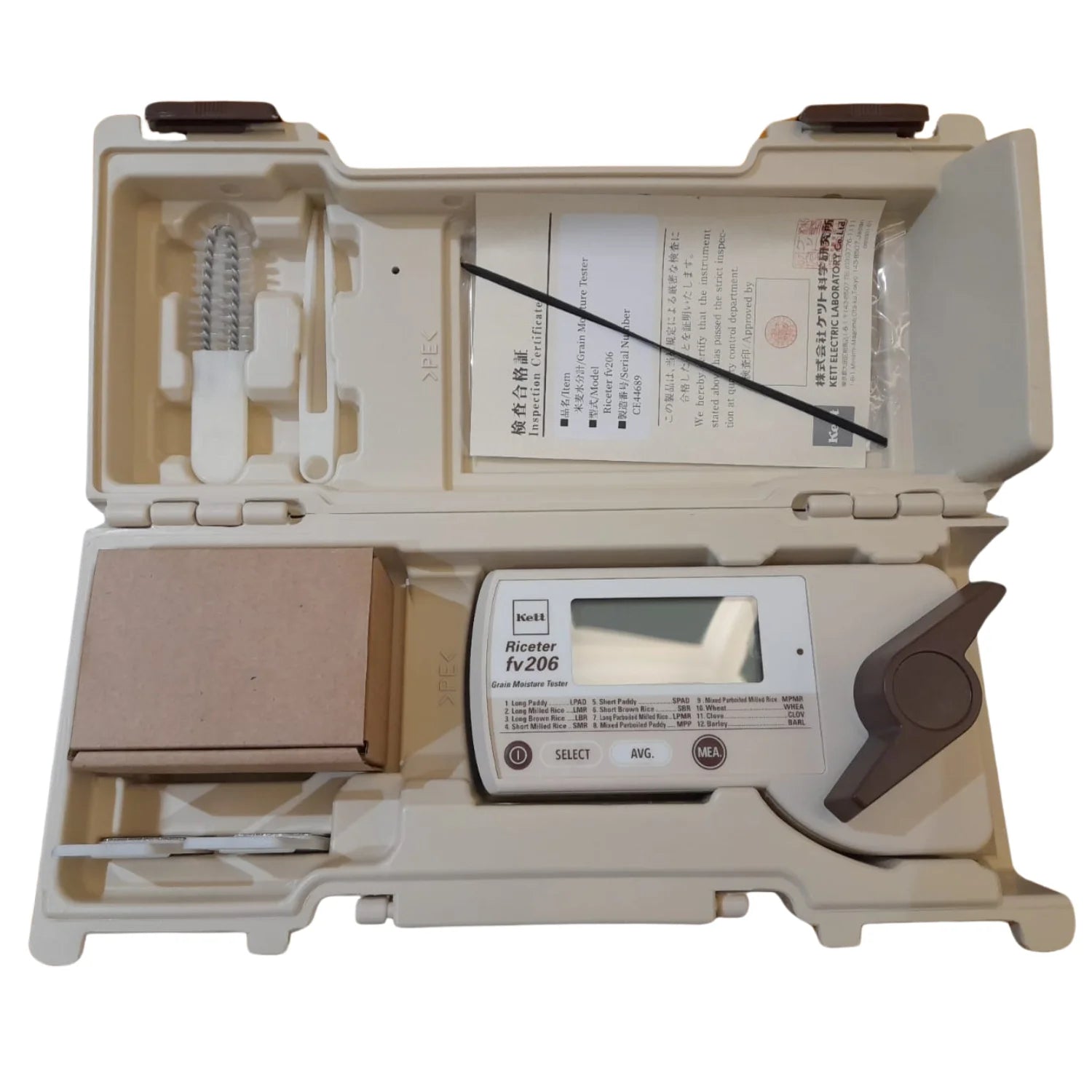 Kett Moisture Analyzers Grain / Rice Moisture Tester Riceter fv200 series