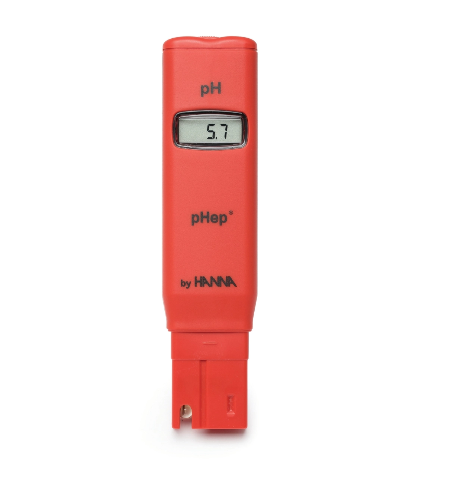 Hanna HI98107P pHep® Waterproof Pocket pH Tester with Manual Calibration